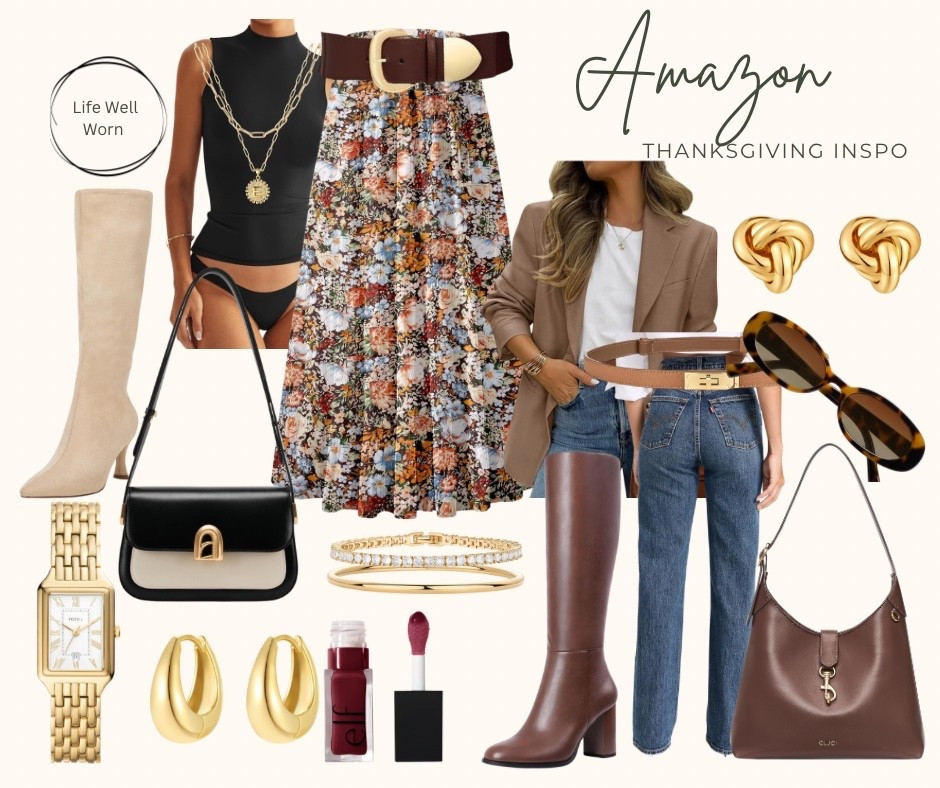 Thanksgiving outfit inspo! #ootd #amazon #amazonfashion #holidayoutfits  

#LTKStyleTip #LTKFindsUnder50 #LTKHoliday
