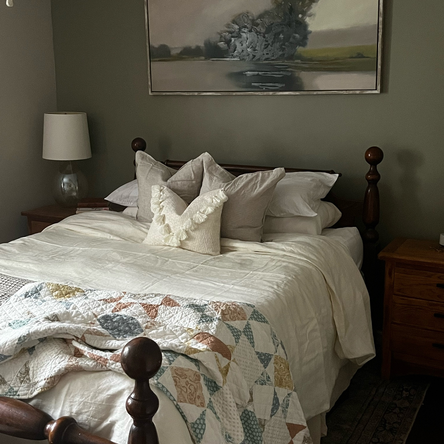 Primary Bedroom | Fall Refresh | Bedding | Throw Pillows | Throw Blanket | Levtex Home

#LTKHome