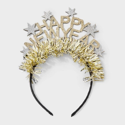 Happy New Year Headband - Gold | Target