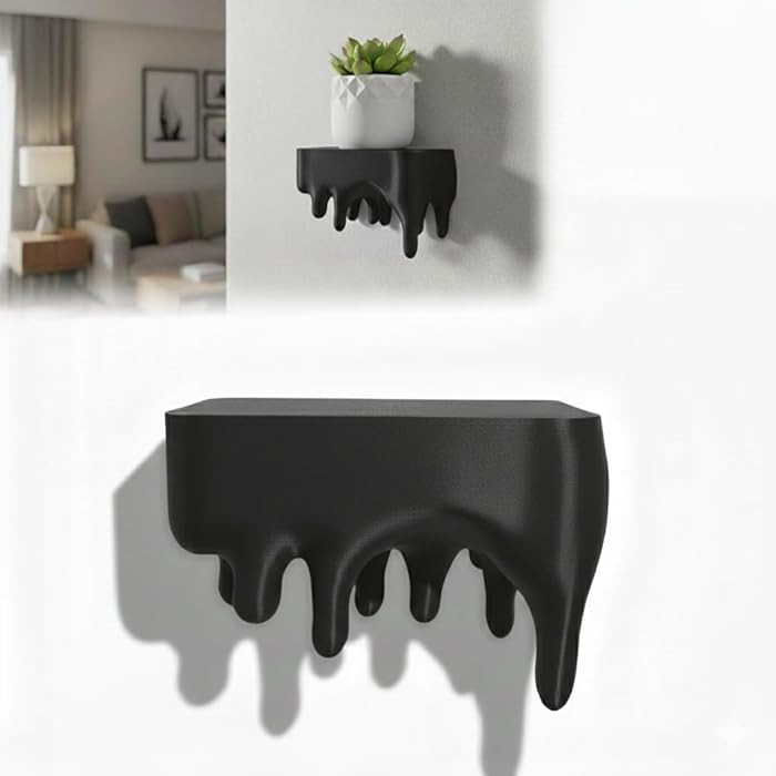 Gaming Floating Shelves - Dripping Wall Shelf Set, Dripping Shelf, Gamer Room Shelf Decor, Anime ... | Amazon (US)