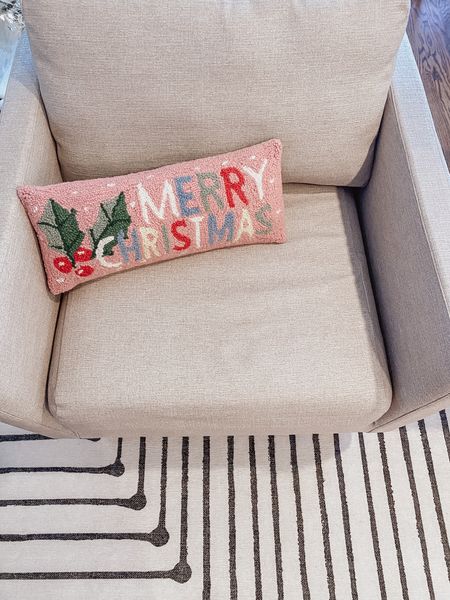 Merry Christmas Pillow
Christmas home decor | living room 

#LTKhome #LTKSeasonal #LTKHoliday