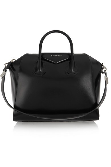 Givenchy - Medium Antigona Bag In Black Leather - one size | NET-A-PORTER (US)