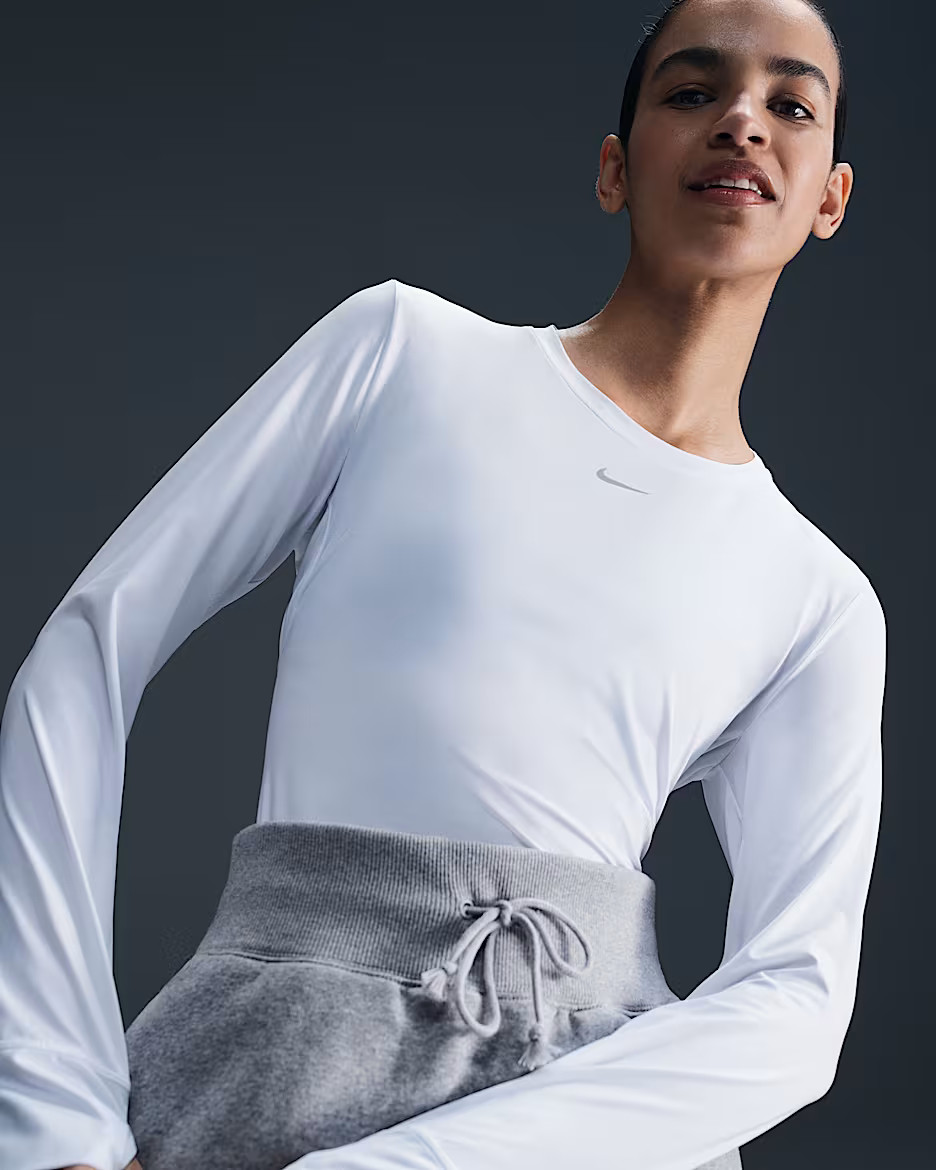 Sustainable MaterialsNike One ClassicWomen's Dri-FIT Long-Sleeve Top | Nike (US)