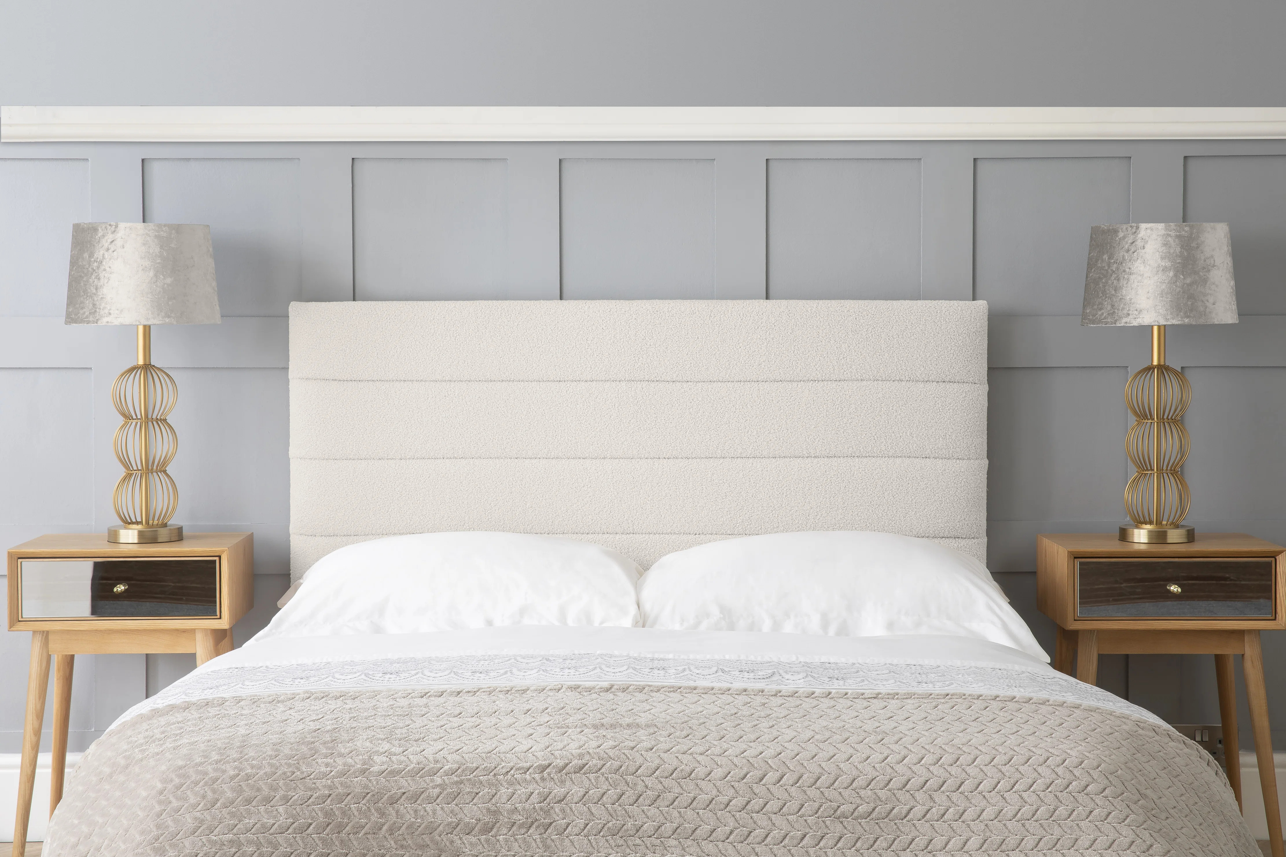 Pitre Upholstered Headboard | Wayfair UK