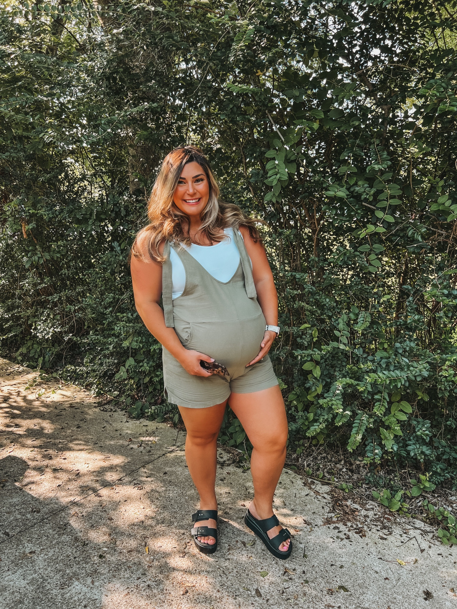 Loving this little maternity jumpsuit from amazon! I got a large and I’m 38 weeks pregnant 🫶🏼 my undershirt is from a 2 pack and has been worn so many times throughout this pregnancy.. definitely an essential. And the crocs… I’ll wear them forever 🥹 soooo comfy. 



#maternity #petite #petitefashion #mamatried #amazoninfluencer #pregnancy #pregnant #ootd #maternityootd #maternitystyle #dressthebump #stylethebump #maternityonamazon #maternitystyle #maternityspring #maternitysummer #ootdspring #ootdsummer #ootd #pregnancyoutfit #maternityoutfit #pregnancyoutfitspring  #pregnancyoutfitsummer #pregancyoutfitinspo #maternityoutfitinspo 

#LTKkids #LTKbump #LTKstyletip