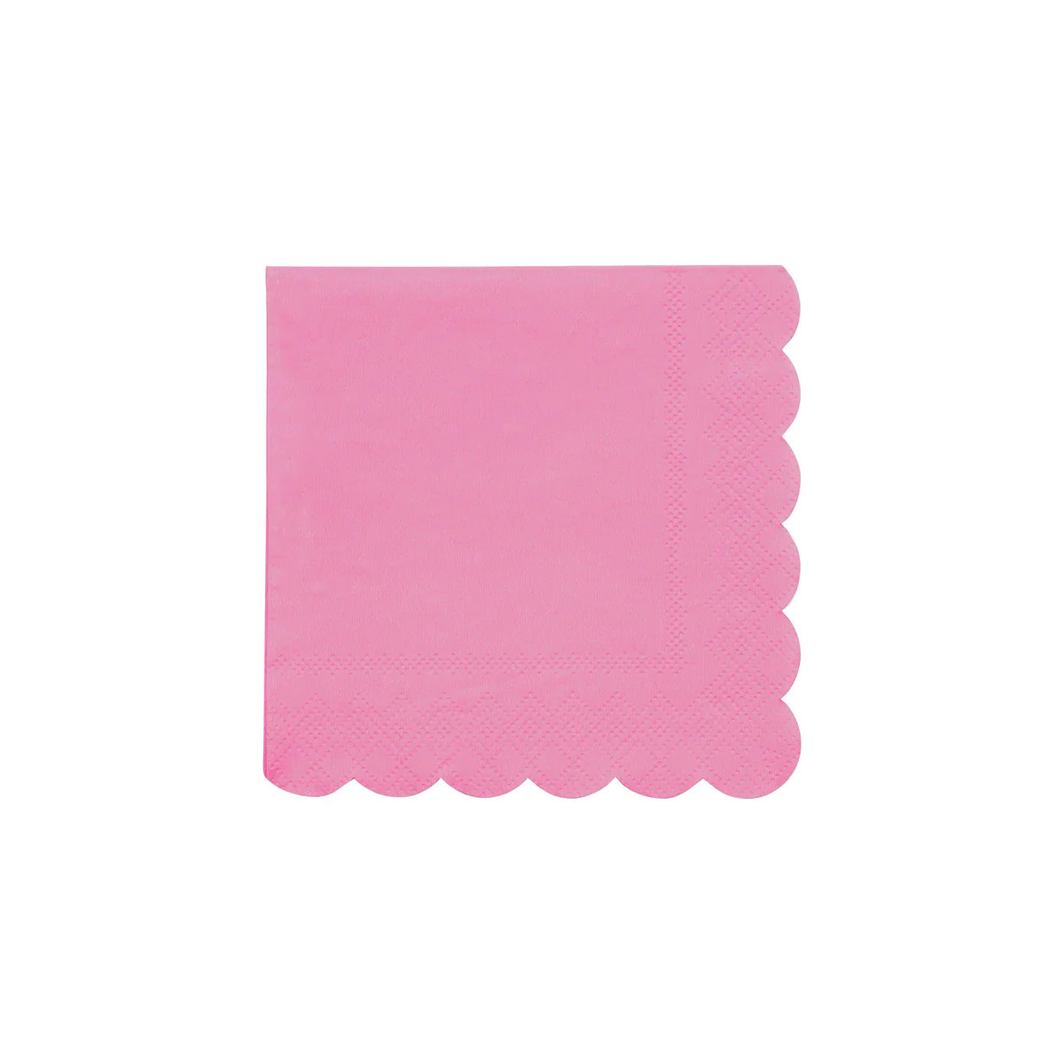 Small Bubblegum Pink Paper Napkins (x 20) | Meri Meri