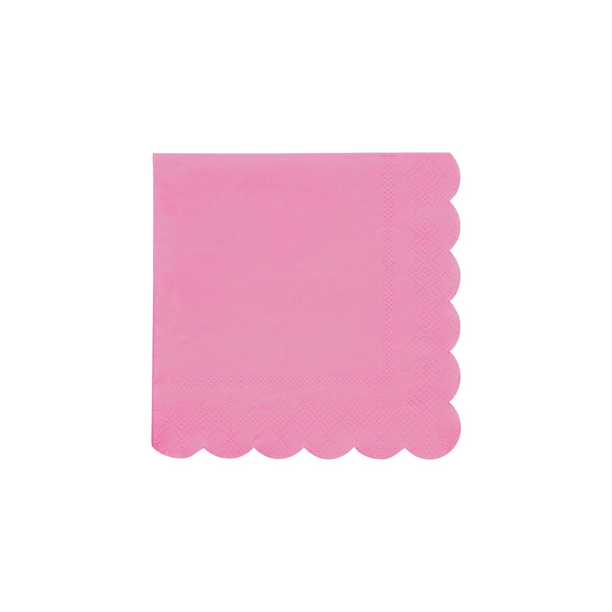 Small Bubblegum Pink Paper Napkins (x 20) | Meri Meri