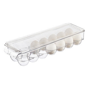 iDESIGN™ Fridge Bins™ Egg Holder Clear | The Container Store