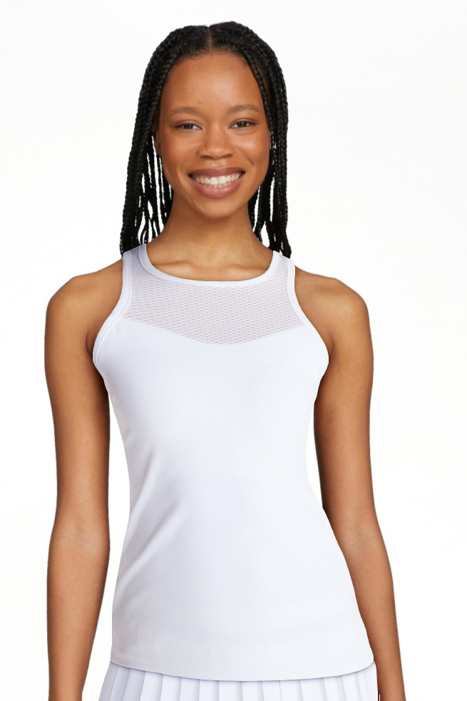 Avia Women's Tennis Mesh Bra Tank Top, Sizes XS-XXXL | Walmart (US)