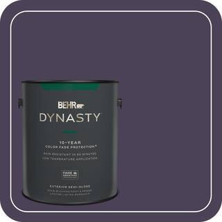 1 gal. Home Decorators Collection #HDC-CL-06 Sovereign Semi-Gloss Exterior Stain-Blocking Paint & Primer | The Home Depot