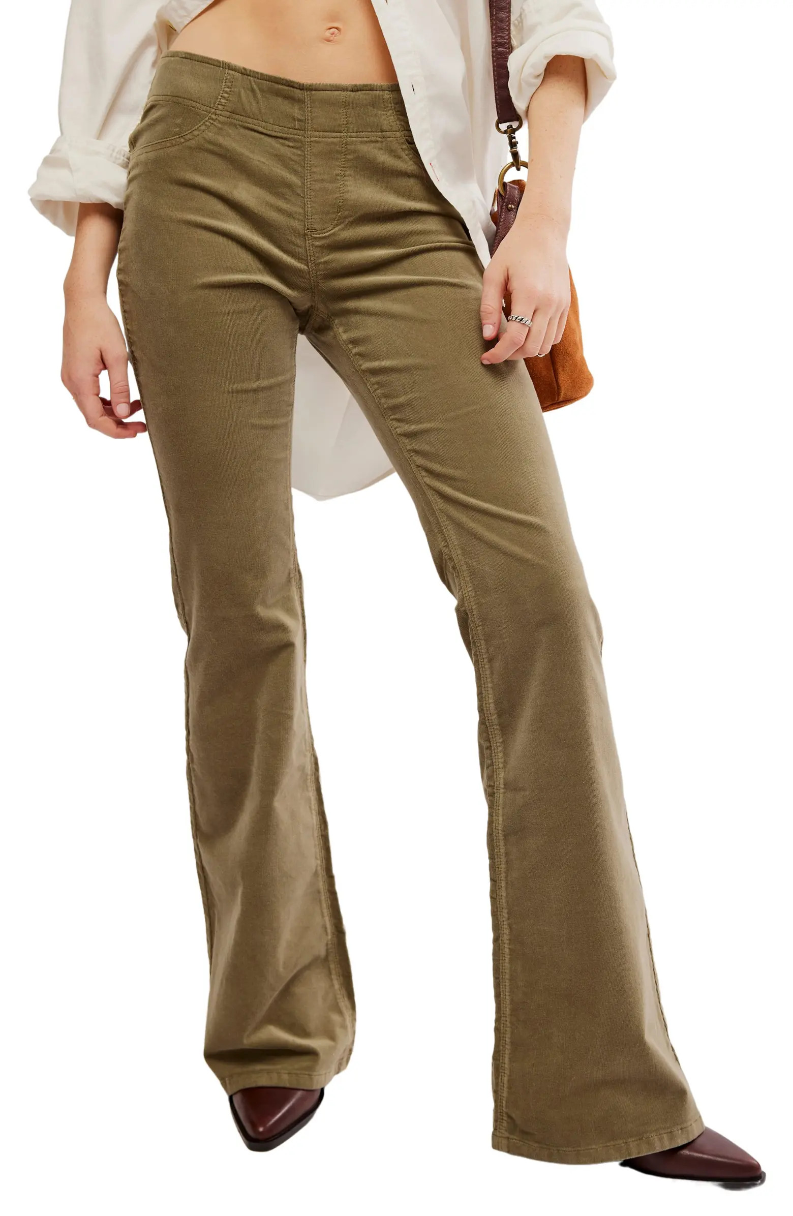 Free People Penny Corduroy Flare Pants | Nordstrom | Nordstrom