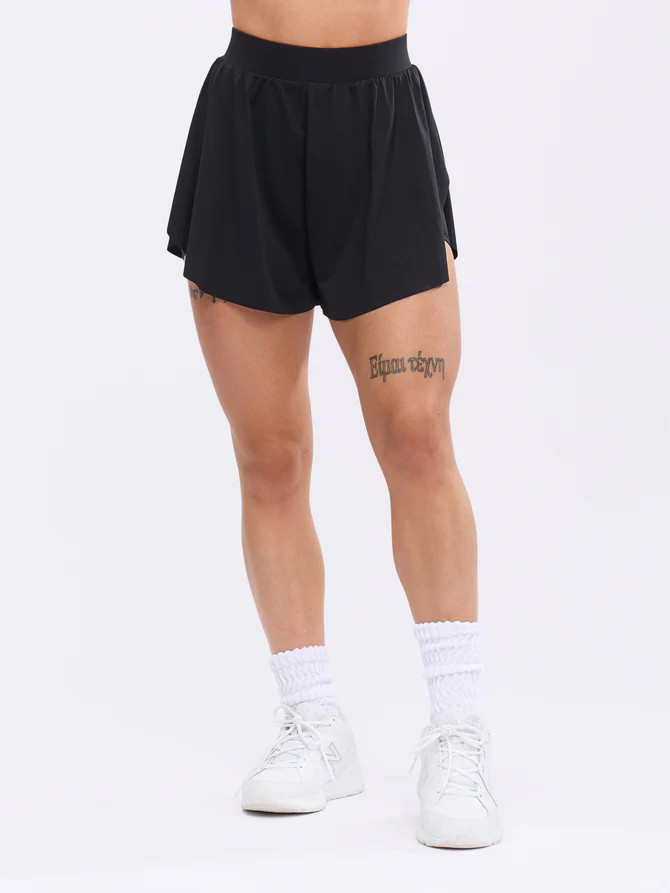 Sway Short - Onyx Black | Buffbunny