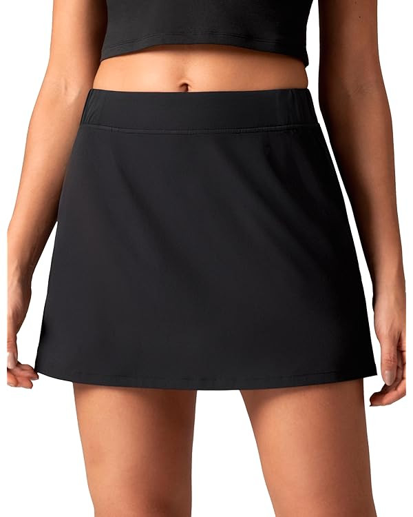 Colorfulkoala Skirts for Women High Waisted A Line Tennis Golf Athletic Casual Mini Skorts with P... | Amazon (US)