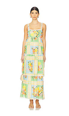 Show Me Your Mumu Peyton Midi Dress in Country Bouquet from Revolve.com | Revolve Clothing (Global)