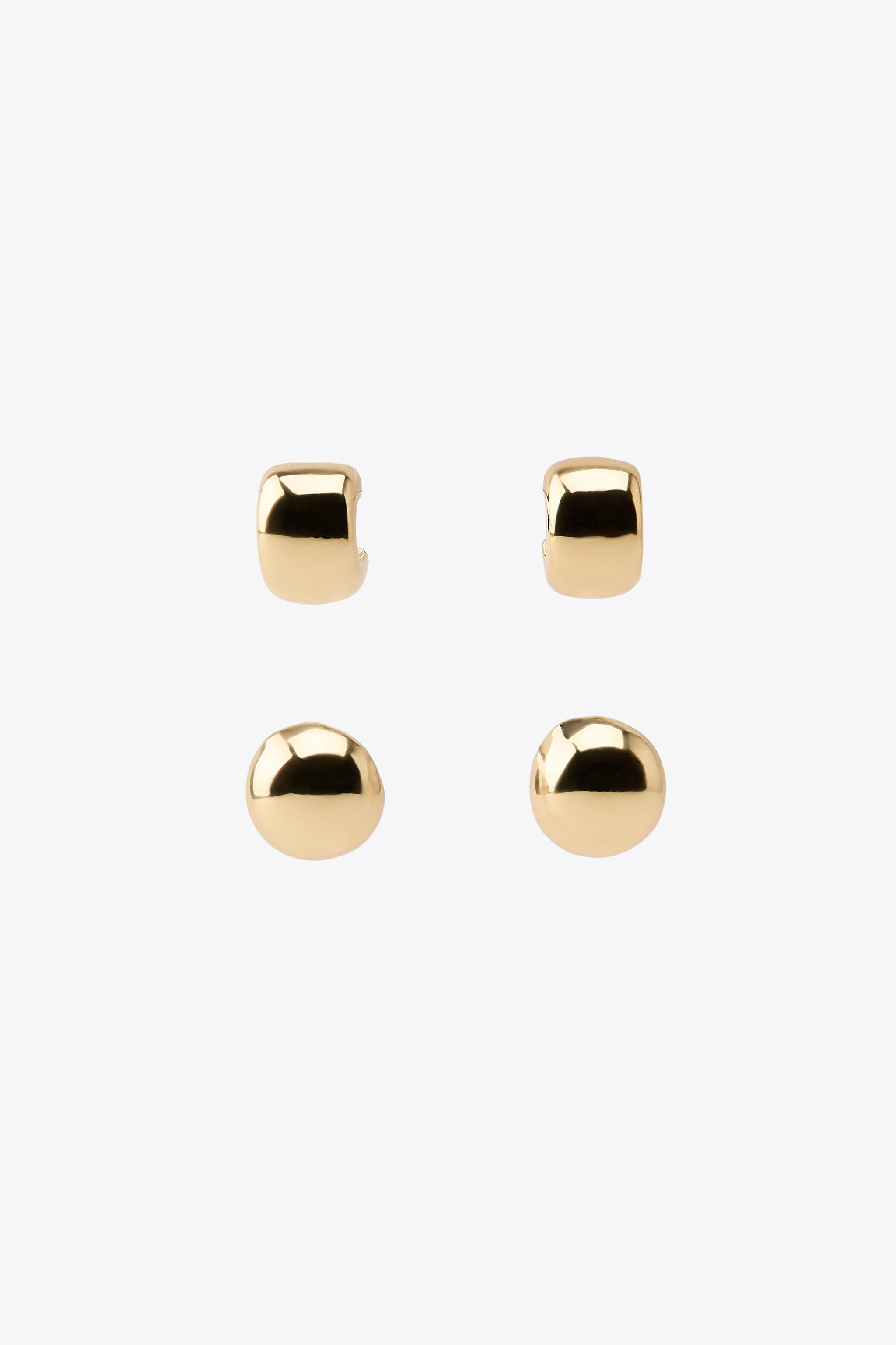 PACK OF HALF HOOP EARRINGS | Zara US