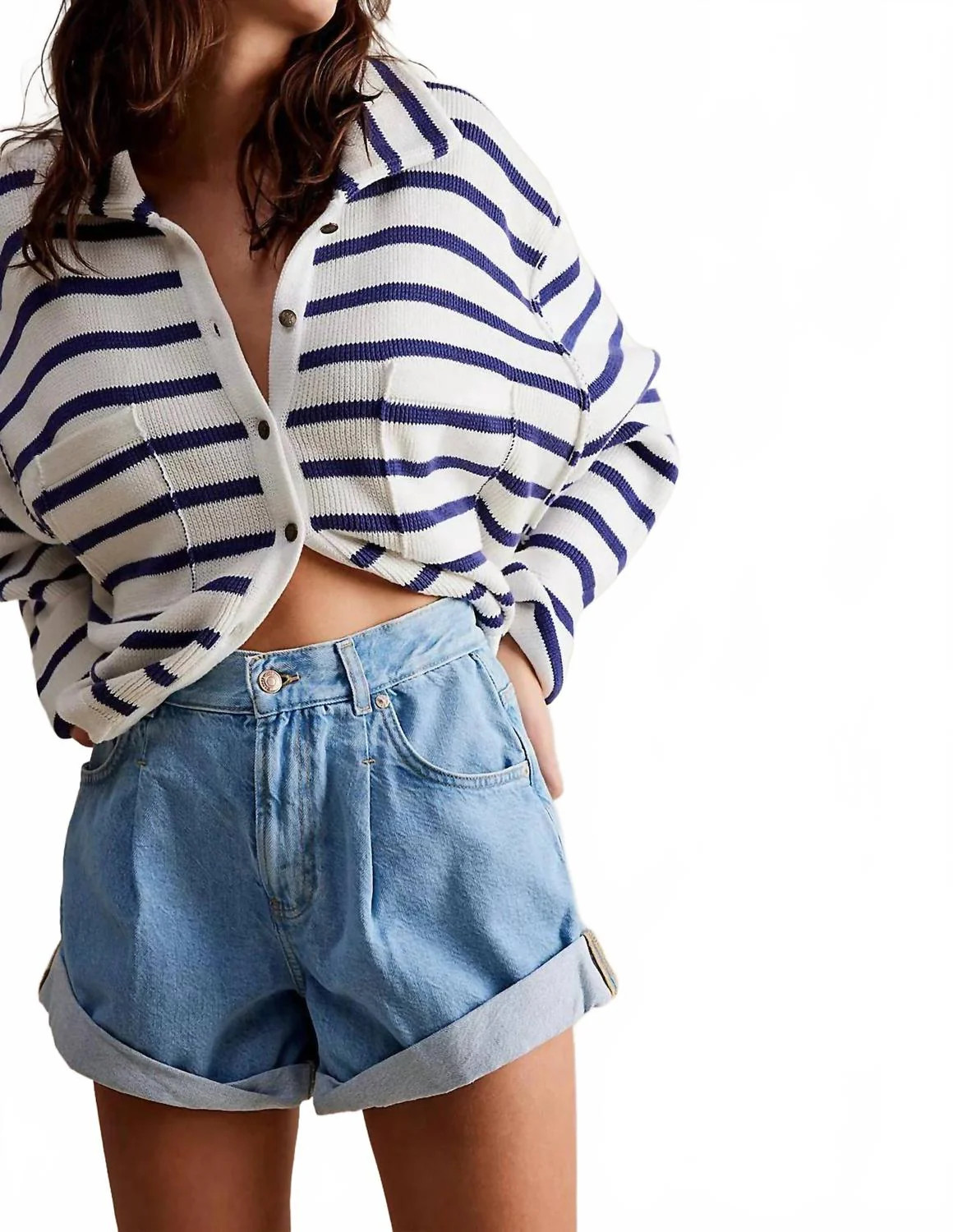 Danni Shorts In Open Sky | Shop Simon