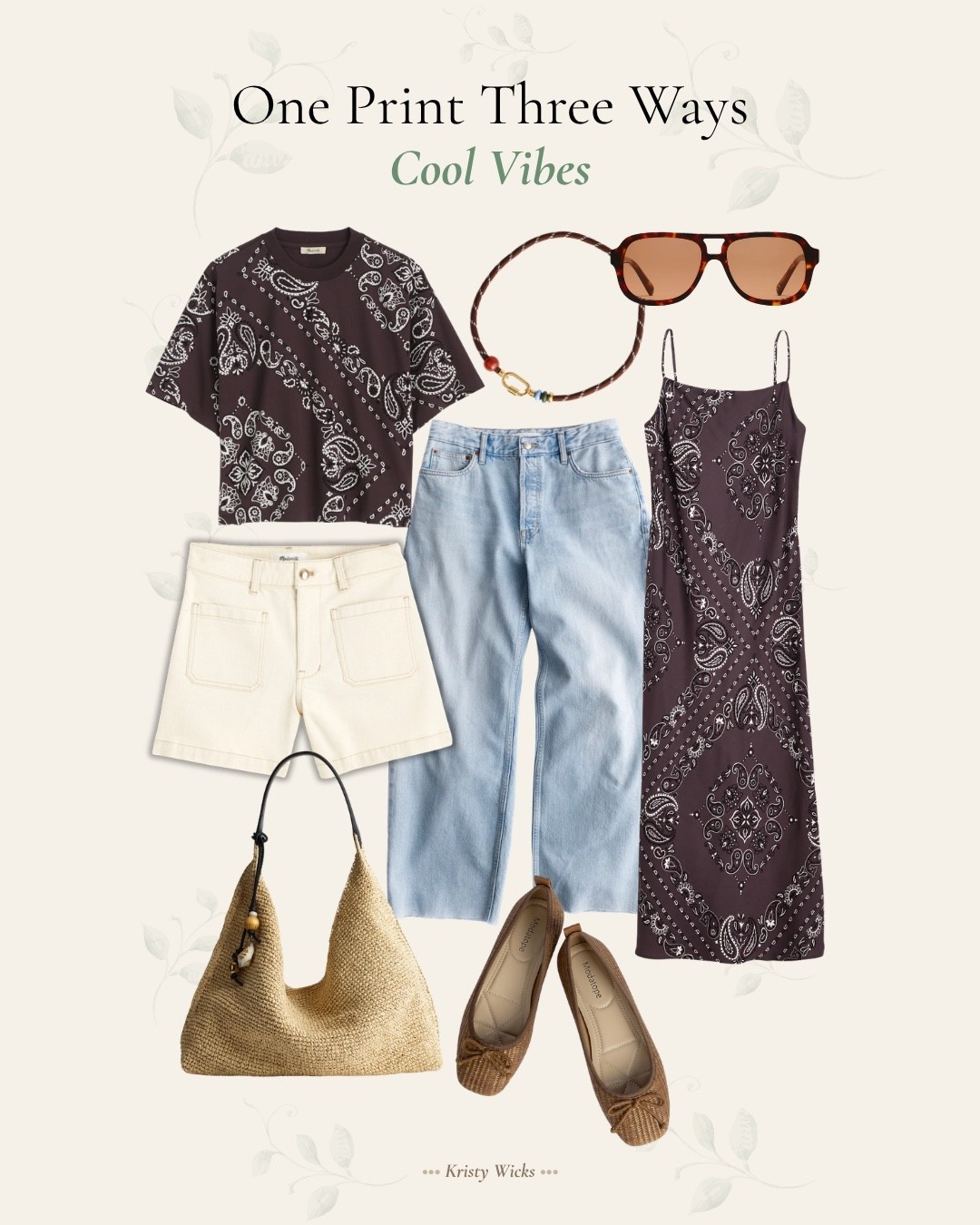 Love the bandana print such a cool vibe! 

Mix and match pieces for several fun summer looks! 🤍

#LTKWorkwear #LTKTravel