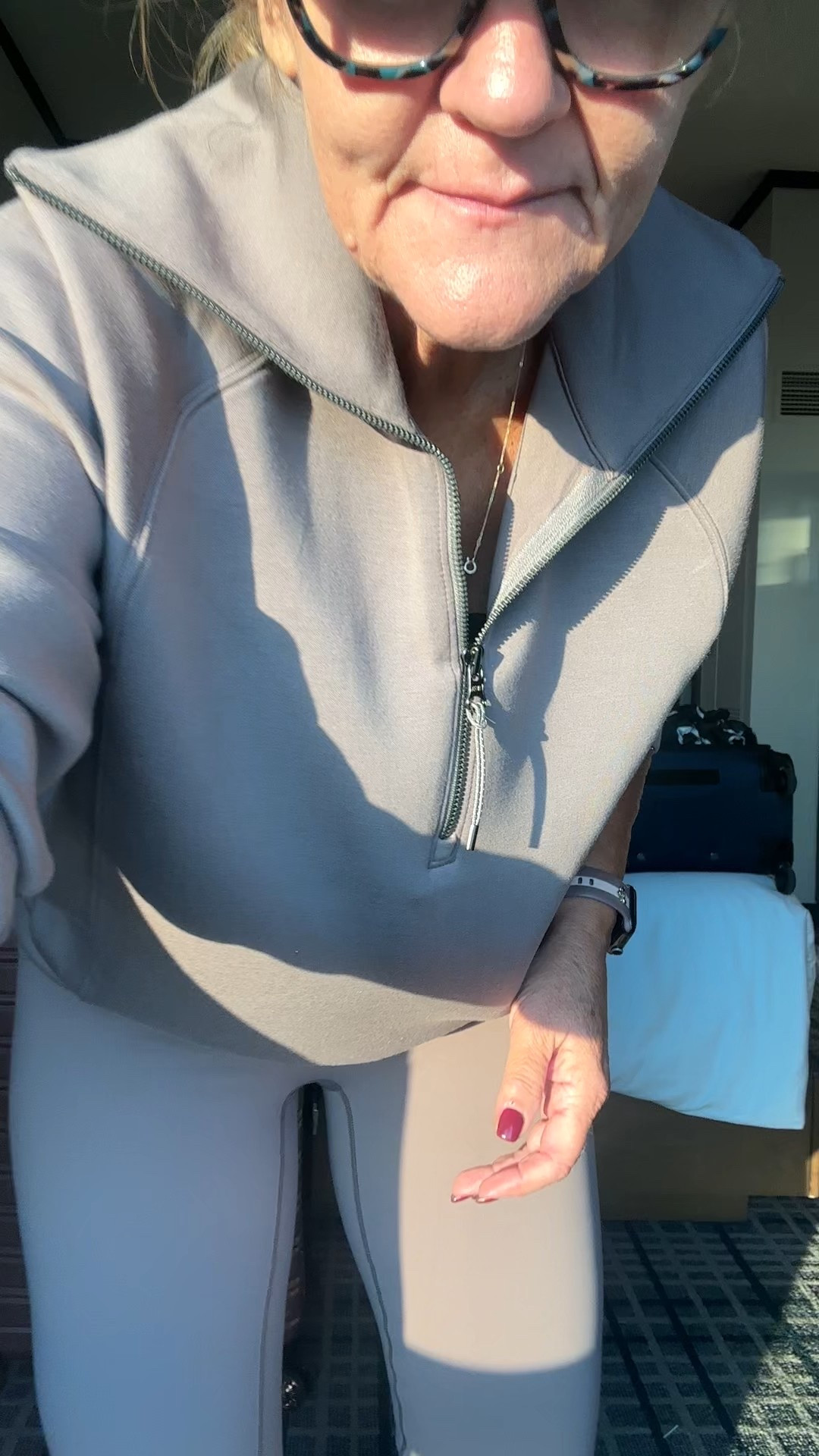 Heading out for a walk in my spanks activewear. I wear a size medium in leggings in the jog bra and I’m in a large in the 1/2 zip.
Linking a few new pieces from  Rhône. Definitely check them out. Hoping to have a few new pieces to share soon.

#LTKTravel #LTKActive #LTKOver40