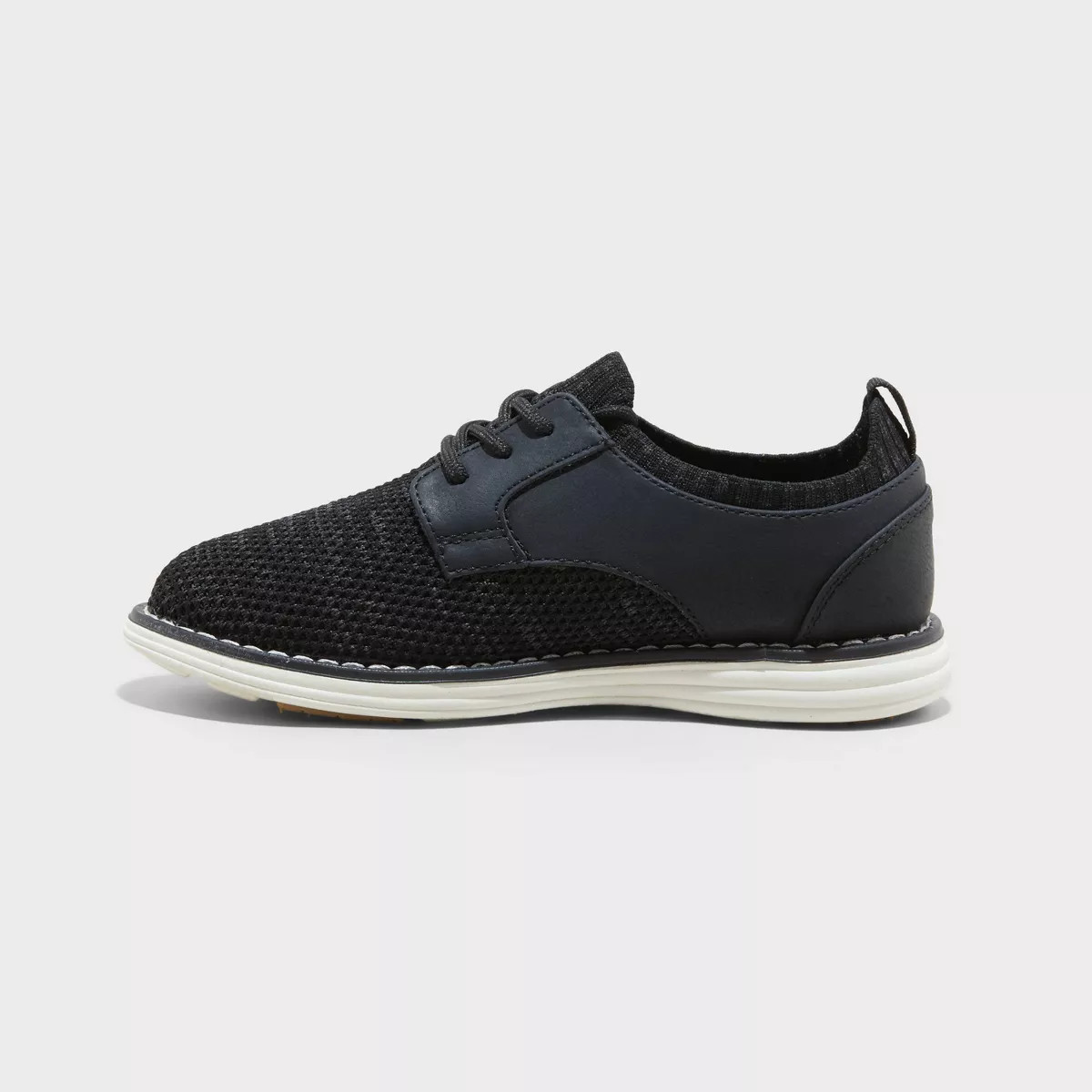 Kids' Elijah Knit Dress Shoes - Cat & Jack™ Black | Target