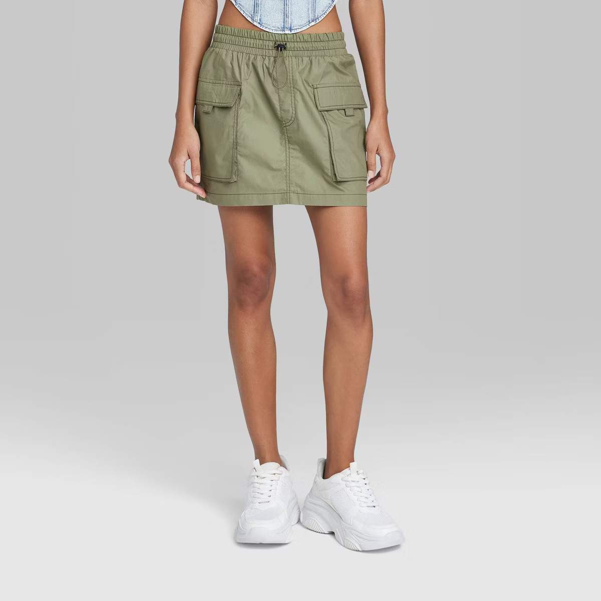 Women's Parachute Cargo Mini Skirt - Wild Fable™ | Target