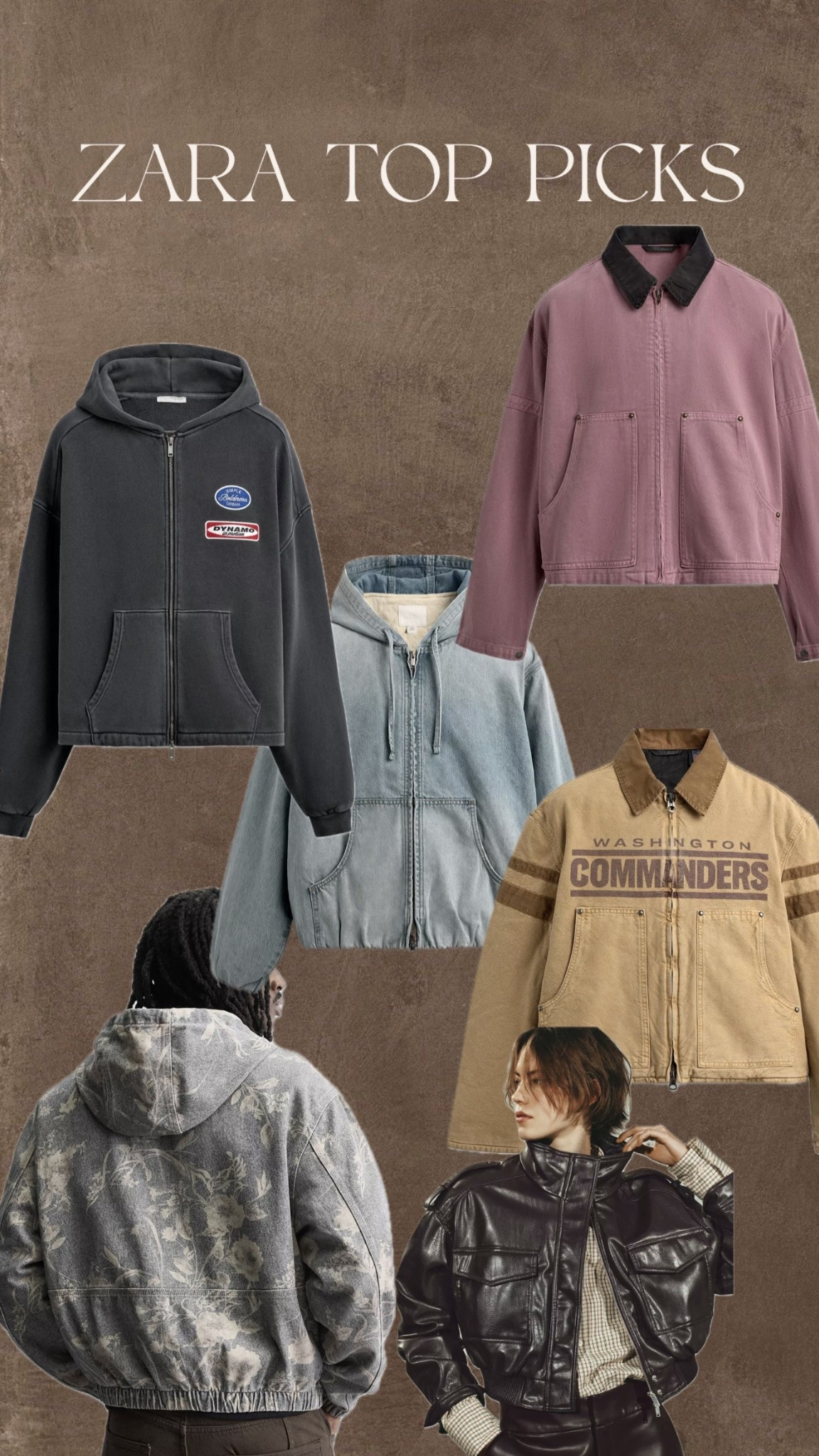 zara jackets !! 

#LTKMens