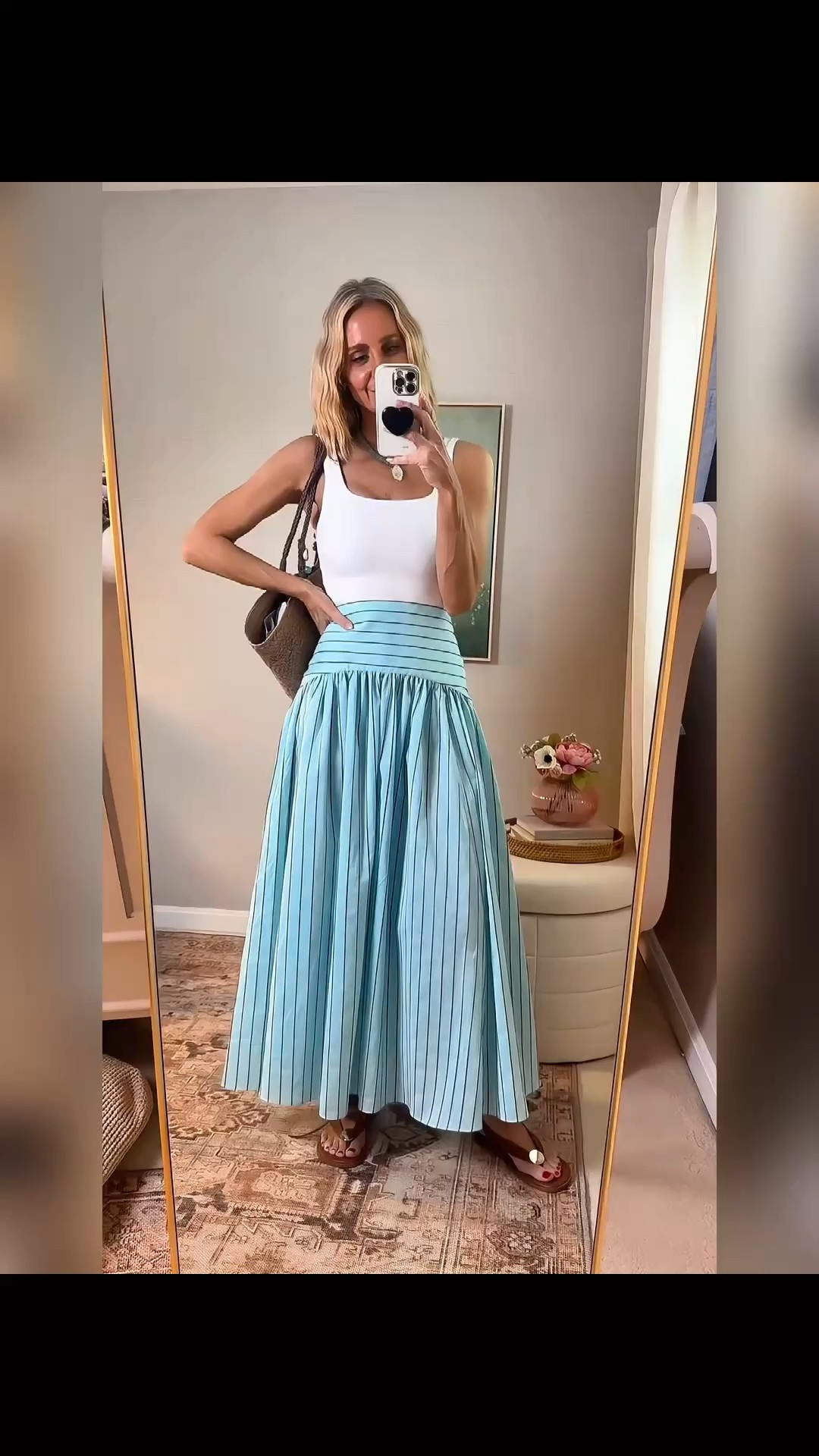 Summer vacation outfit.

#LTKootd #LTKOver40 #LTKMidsize