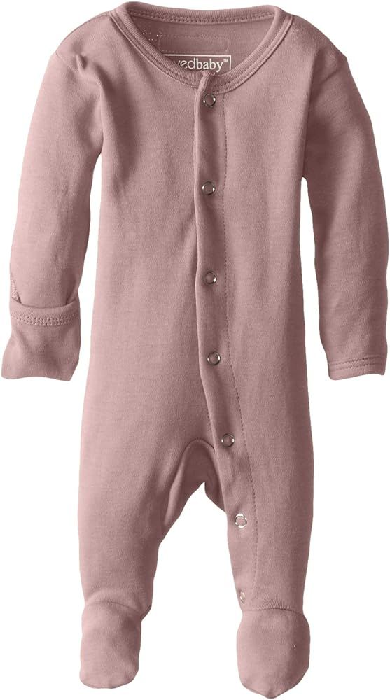 L'ovedbaby Girls' Unisex-Baby Organic Cotton Footed Overall | Amazon (US)