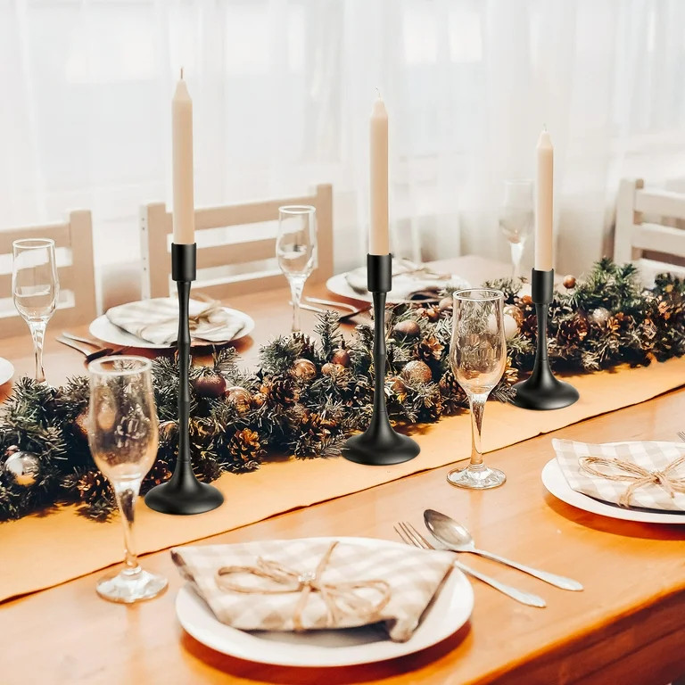 Towond Candle Holders,Taper Candlestick Holder Metal Candelabra for Wedding Dining Home Decorativ... | Walmart (US)