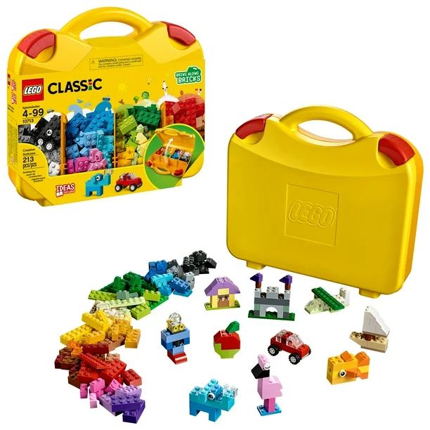LEGO Classic Creative Suitcase 10713 Kids Building Toy Creative Learning Blocks Age 4+ Toy Storag... | Walmart (US)