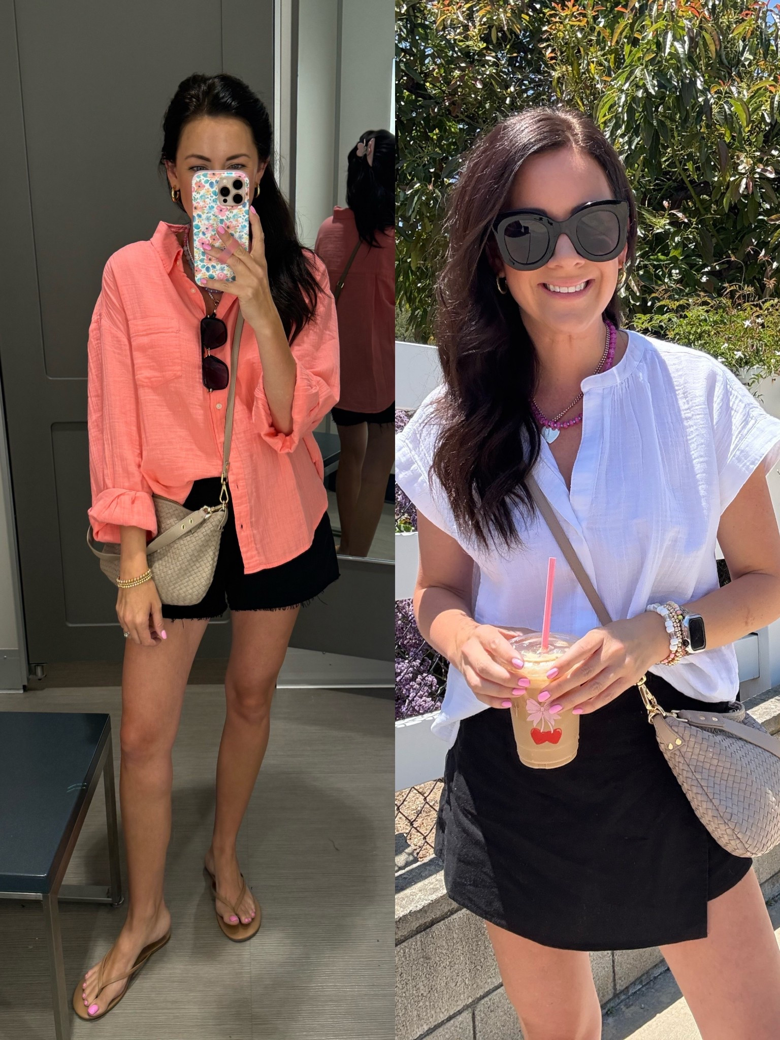 Two tops from gap factory 50% off + perfect for summer! 
•medium in coral
•small in white
Both come in multiple colors! Made of that amazing gauzy material that we absolutely love!

#LTKSaleAlert #LTKSeasonal #LTKSummerEdit