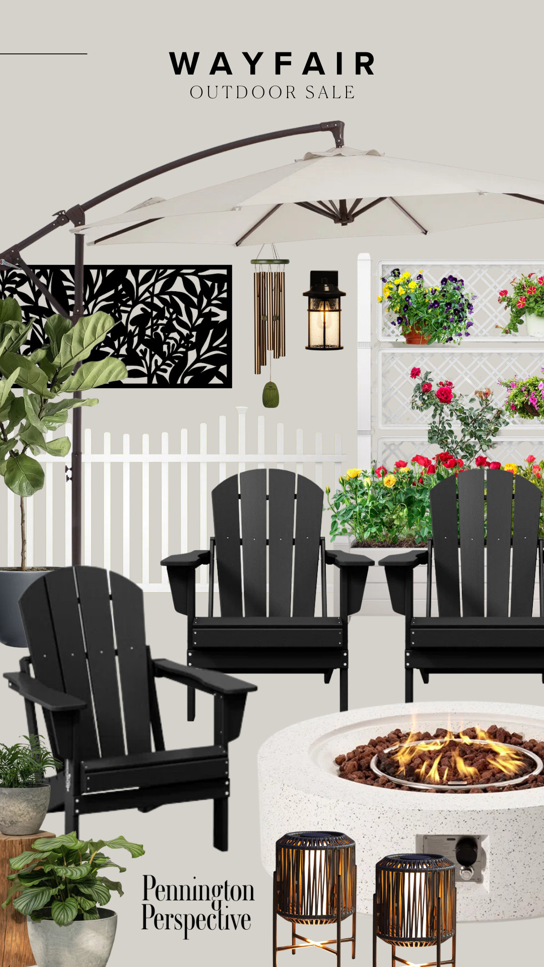 Upgrade your outdoor oasis with these Wayfair sale finds. From cozy fire pits to classic Adirondack chairs, everything you need for the perfect backyard retreat.

#Wayfair #OutdoorLiving #PatioDesign #BackyardInspo #HomeImprovement #SummerStyle 

 #LTKdayinmylife #LTKHome #LTKSaleAlert