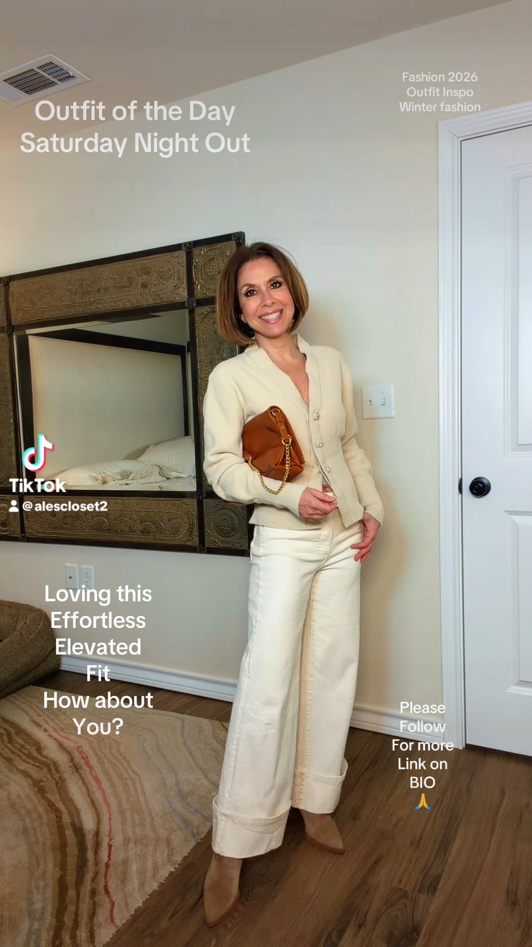 Got this beautiful elevated sweater cardigan from Revolve and I’m obsessed 🤍
The fit is chic, timeless, and so easy to dress up or down.
I’m wearing size XS for a polished but comfortable feel.

Paired it with my off-white pants from KUT from the Kloth — my absolute go-to that I wear on repeat (and they’re on sale 👀).
I’m wearing size 00 and love how they give that effortless elevated look.

Finished the outfit with my favorite boots of the season — seriously wear these all the time… might need a second pair soon 🤎

Thank you so much for stopping by 😘
✨ All outfit details linked below

@revolve


#ElevatedStyle
#EffortlessChic
#NeutralOutfits
#ClassicStyle
#EverydayLuxury
#CapsuleWardrobe
#ChicComfort
#LTKStyle

#LTKOver40 #LTKSeasonal