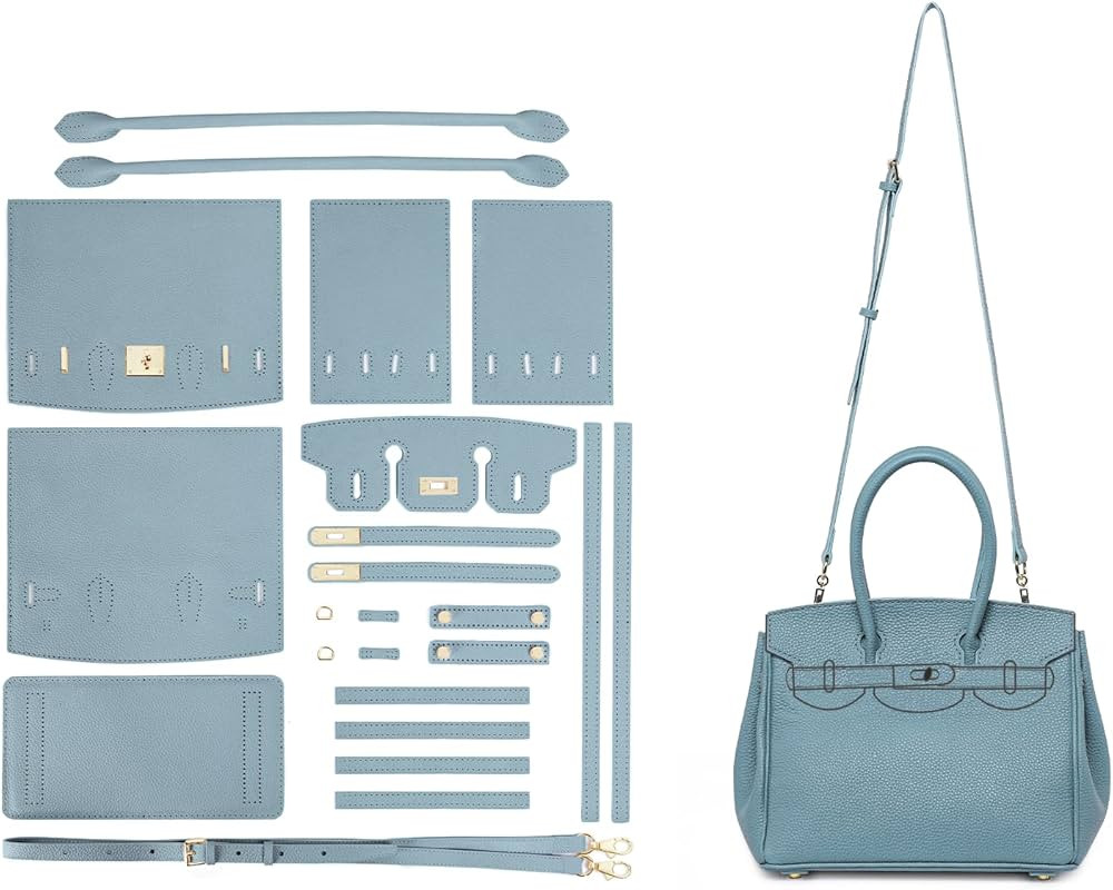 POPSEWING Leather Crossbody DIY Bag Kit, Designer Handbags for Women, DIY Bag Kit for Girls, Shou... | Amazon (US)