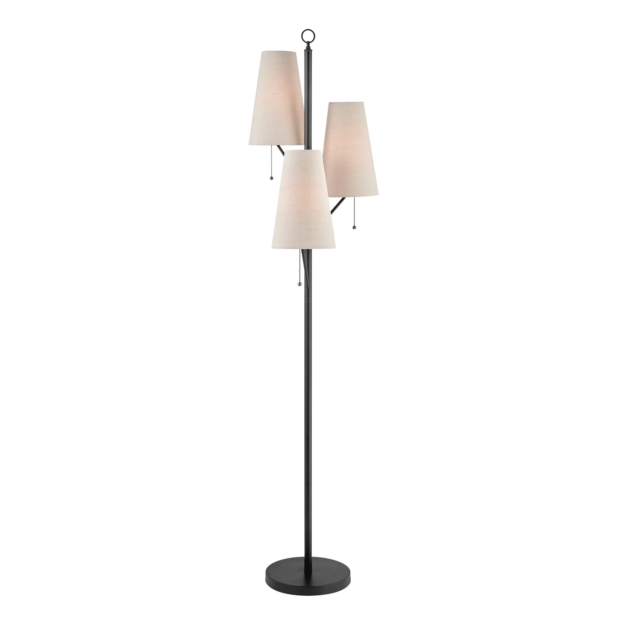 Karif 71'' Black Tree Floor Lamp | Wayfair North America