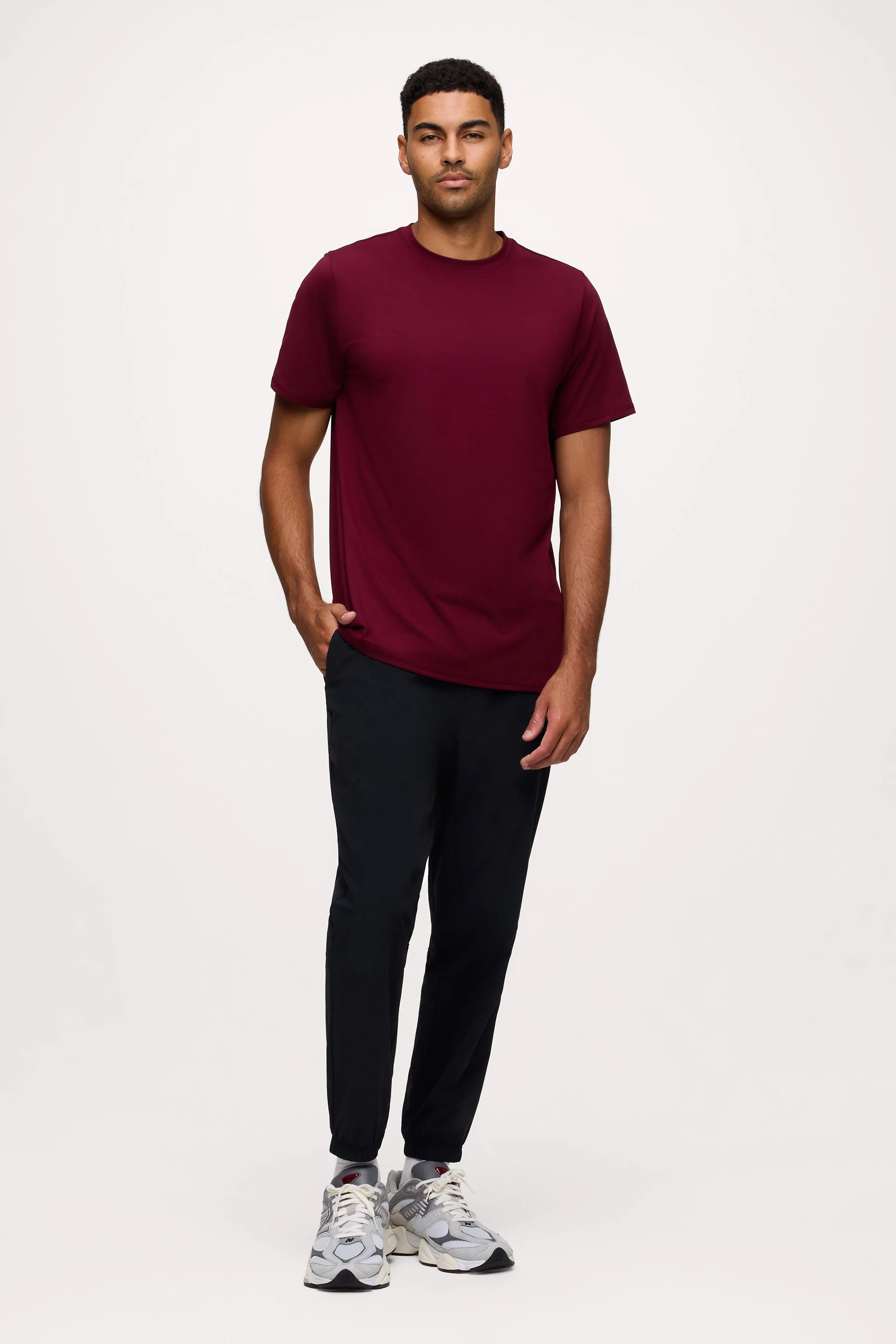 Men's Movement Tee | Ruby | Nuuds US