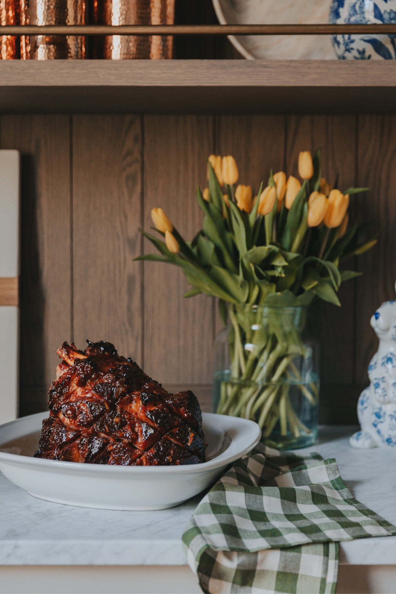 Chris’s easy overnight ham is my favorite thing to serve at Easter brunch. Get the recipe as well as my top hosting tips at ChrisLovesJulia.com 🤍

#LTKhome #LTKSeasonal #LTKparties
