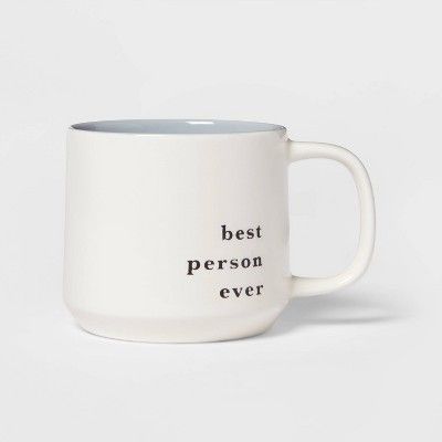 16oz Stoneware Best Person Ever Color Splash Mug - Threshold™ | Target