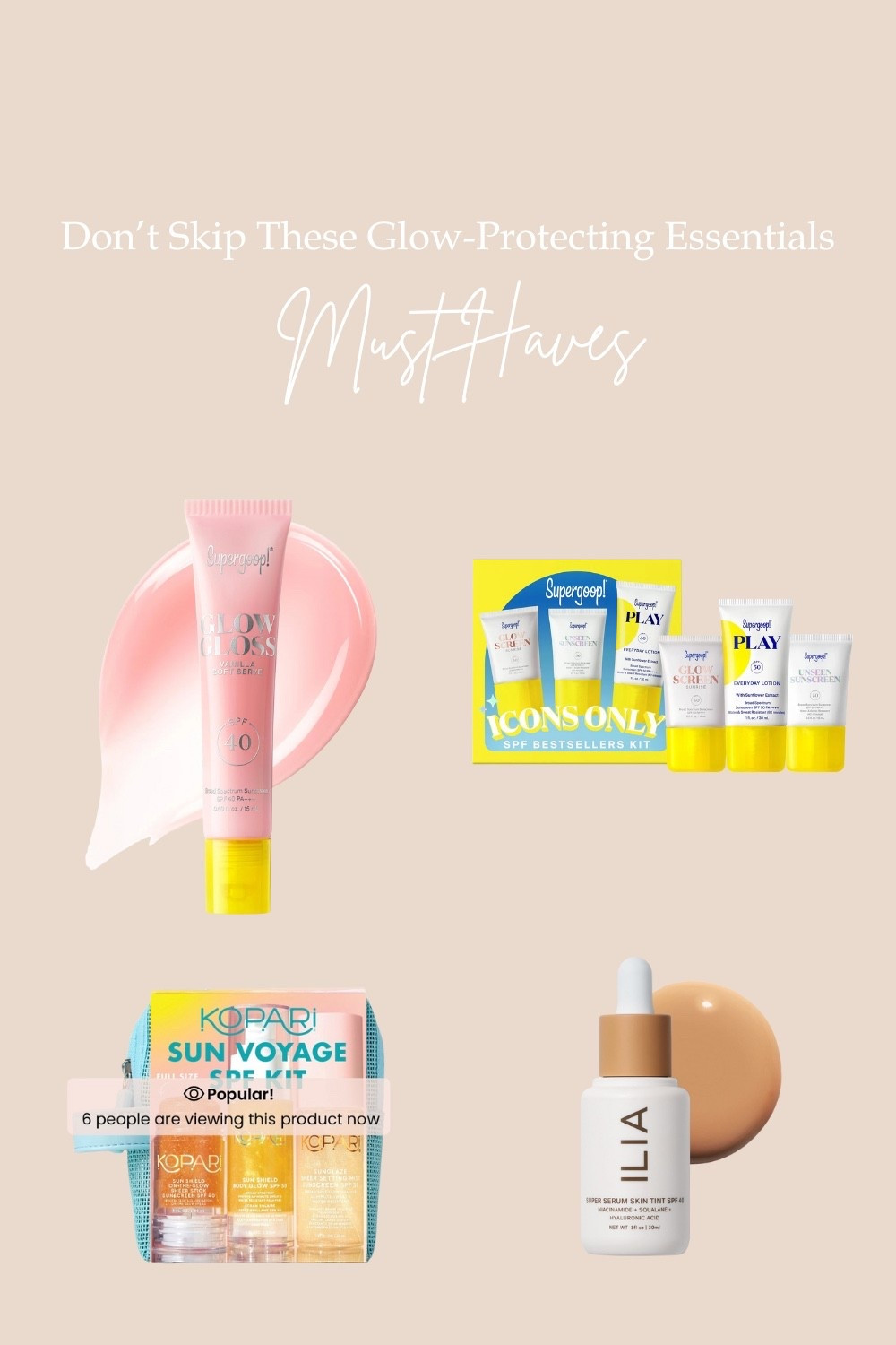 SPF Everything ☀️

#LTKOver40 #LTKStyleTip