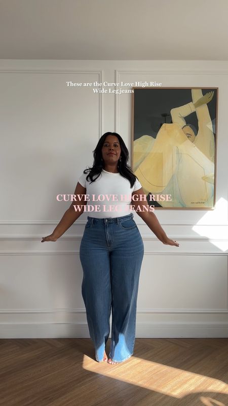 Abercrombie curve love high rise wide-leg jeans try on 🍑 

As a gal with a smaller waist and bigger hips/bums, I struggle finding jeans, so when I find a pair I love and have a great fit on my shape, best believe I’m getting multiple colourways.

If you didn’t know already, the curve love range have a wider cut on the hips and smaller measurements on the waist. Which means no tailoring, a closer fit to your shape and no gaping at the waist 👖 

• I’m wearing a size 32 which the equivalent to a size UK16

• I also went for the ‘Long’ length as I mostly want to wear these jeans with heels - I found the regular came up a teeny bit short.

• Shade ‘Medium’ and ‘Light’

• I’m 5’6 for reference 

#LTKmidsize #LTKeurope #LTKcurves
