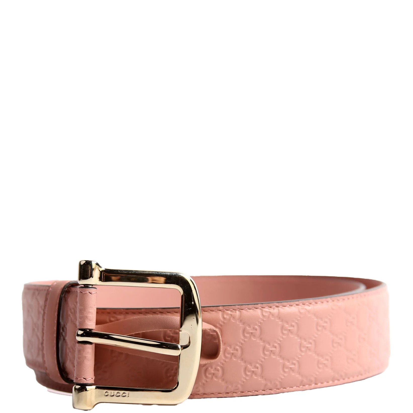 281548 Guccissima Belt Size 85/34 Pink | Keeks Designer Handbags