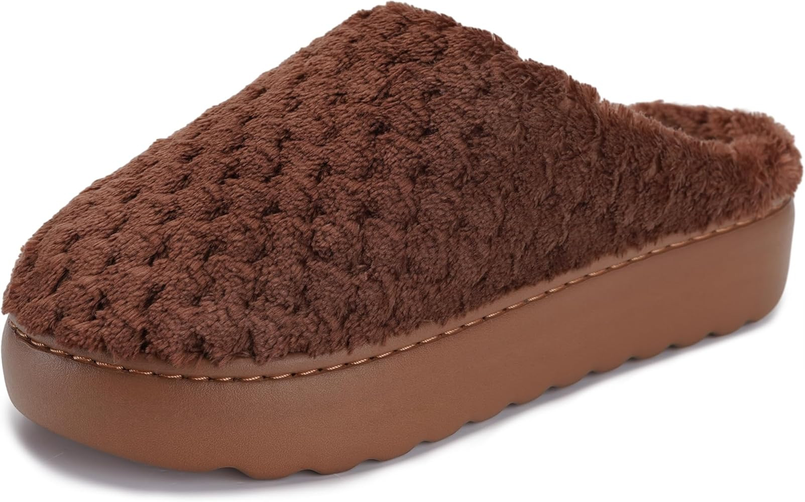 WHITIN Women's Pillow Warm Slippers with Outdoor-friendly Cushioned Sole | Amazon (US)