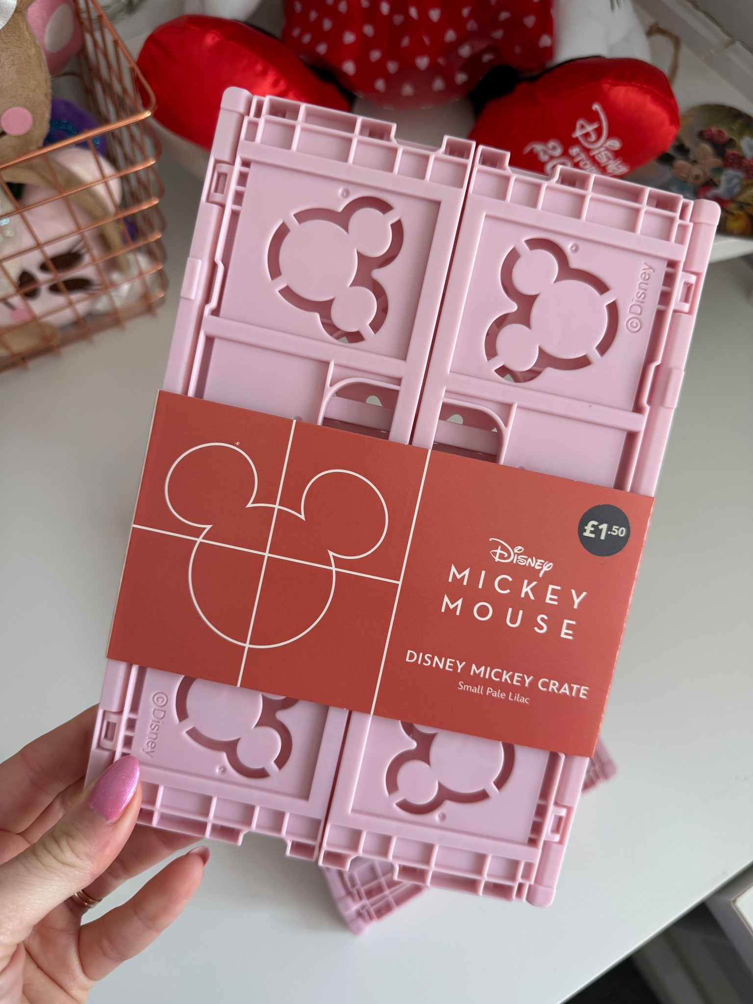 Cute Disney Pink Crates!!