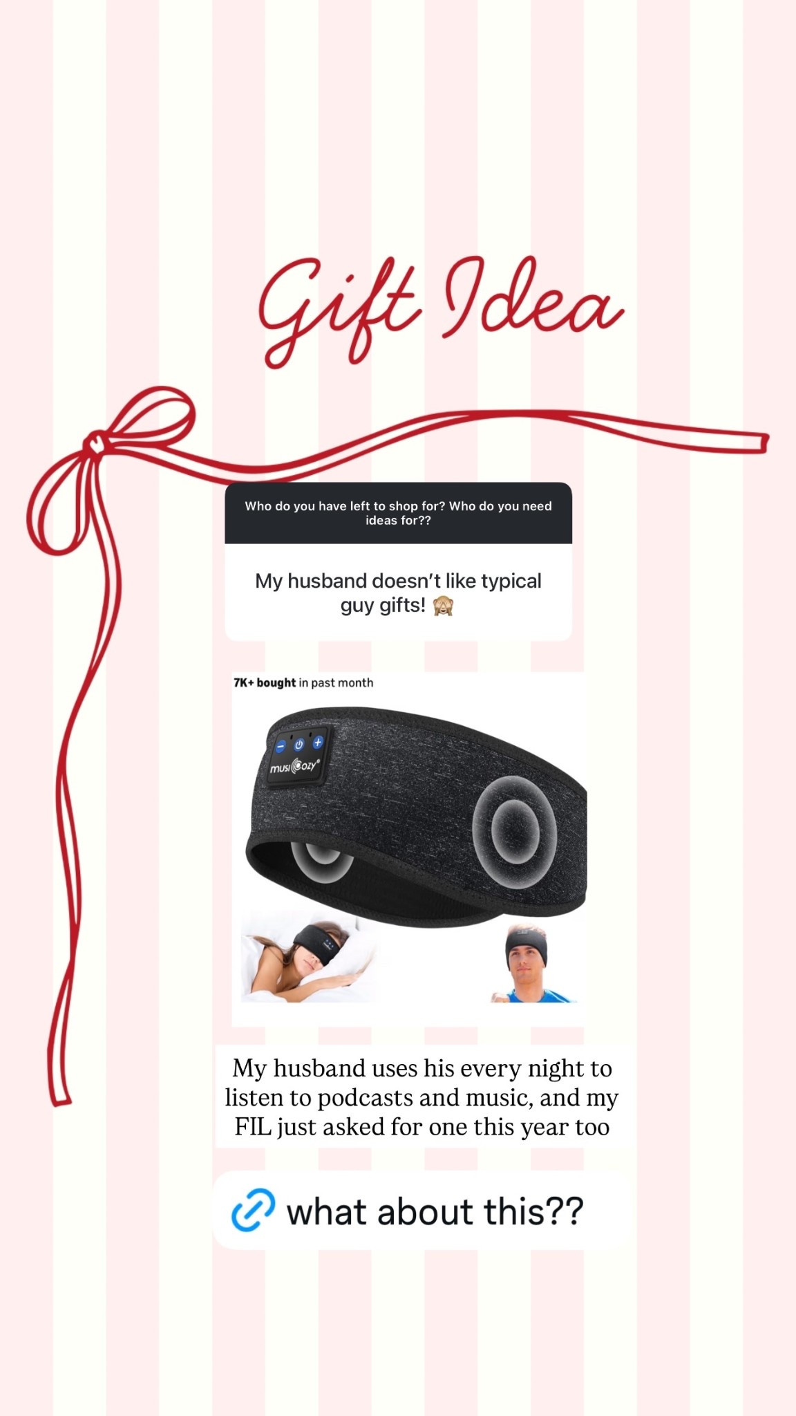 Gift idea!!!🎁 My husband uses his every night to listen to podcasts and music, and my FIL just asked for one this year too

#LTKMens #LTKFindsUnder50 #LTKGiftGuide