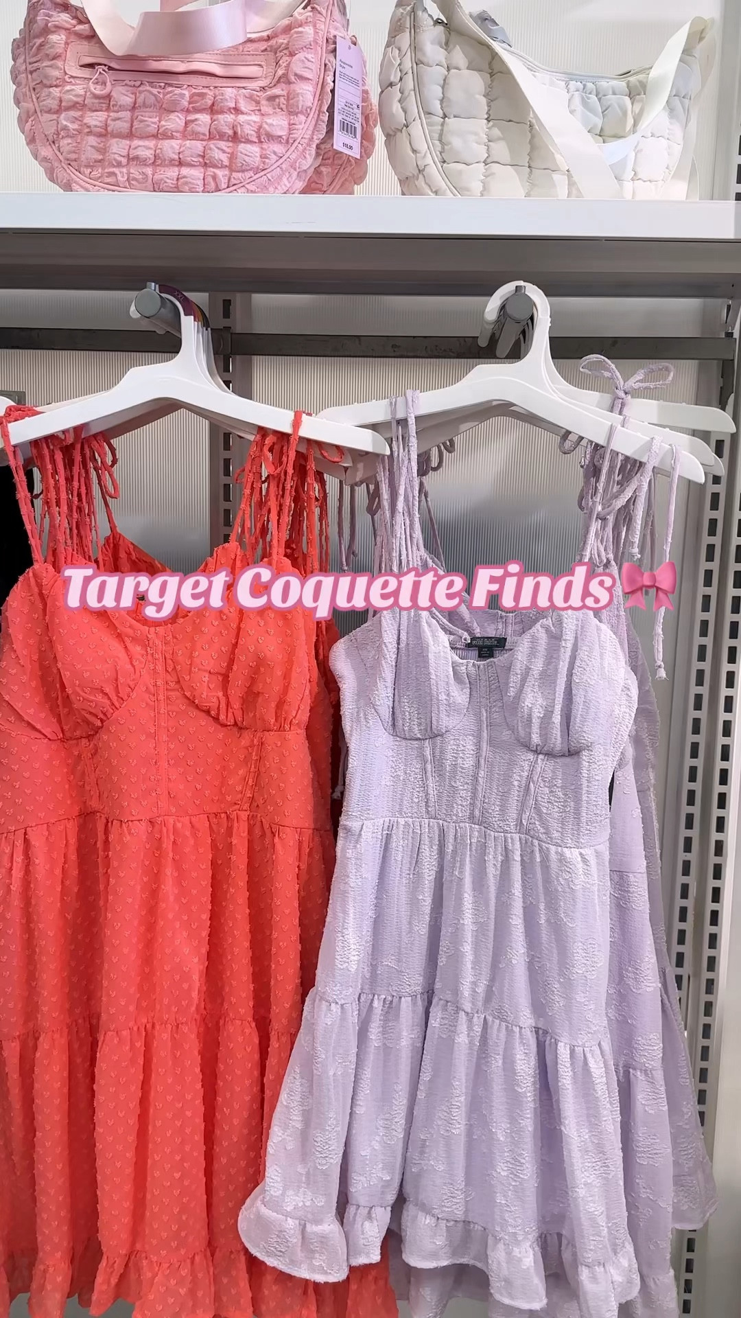 Here are my picks for coquette aesthetic finds from Target. 🎀

Coquette Style | Target Fashion | Girly Fashion | Spring Trends

#LTKVideo #LTKfindsunder50 #LTKstyletip