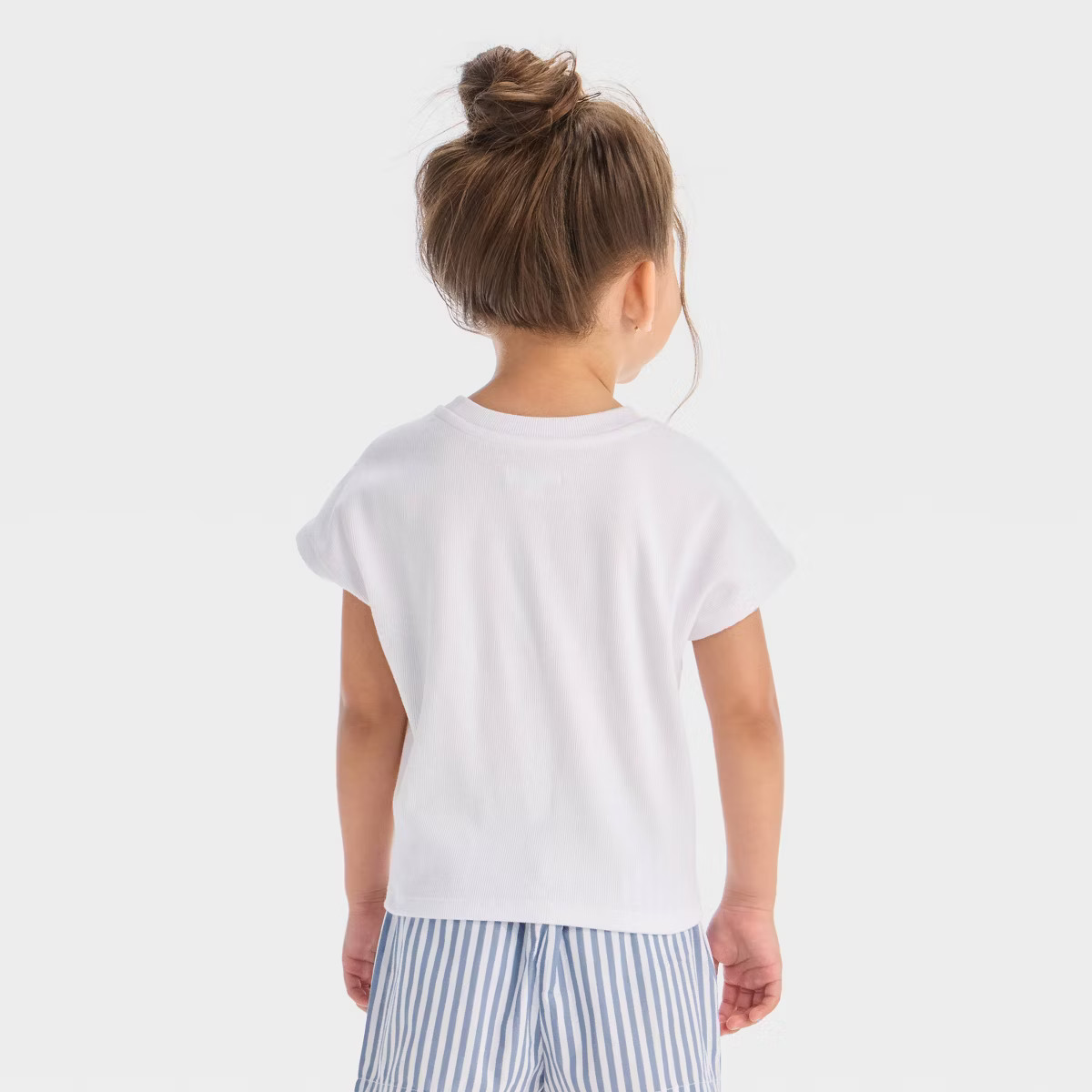 Grayson Mini Toddler Girls' Sweet Heart Rodeo Top - White | Target