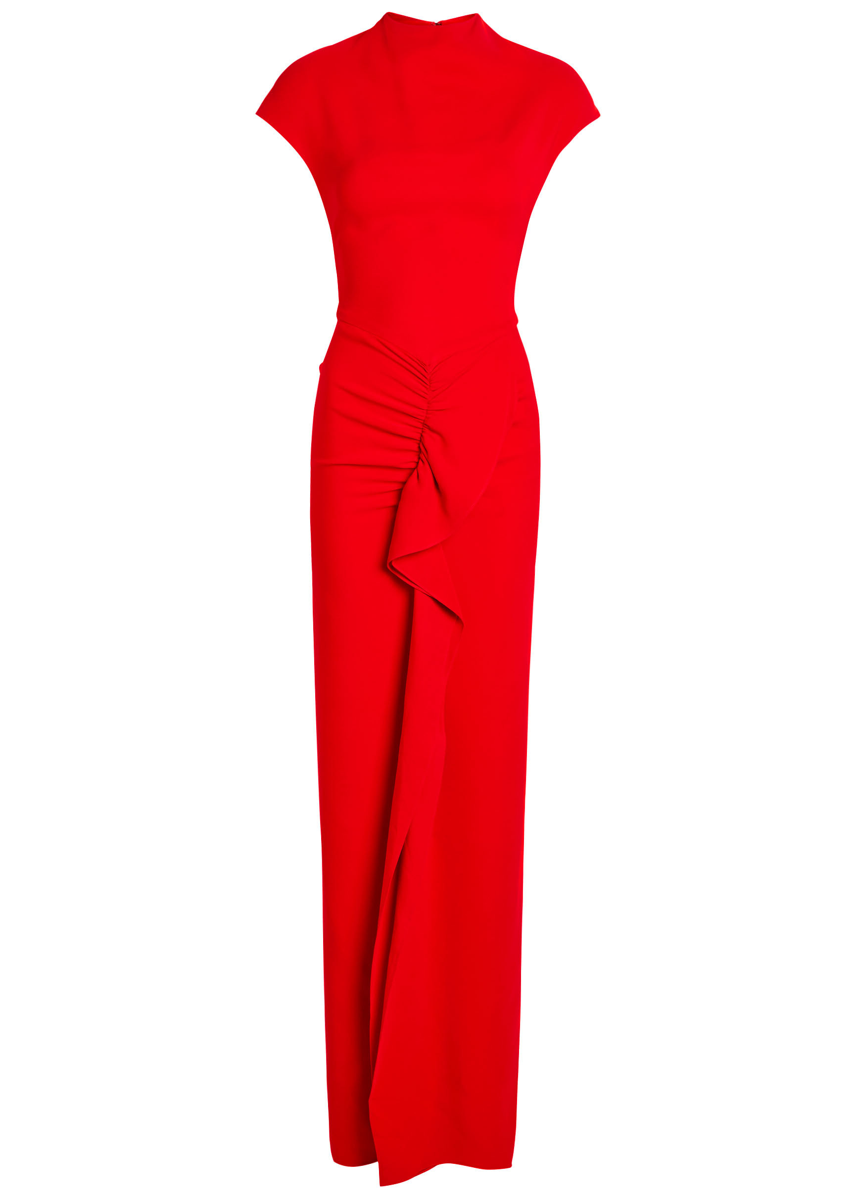 Beth ruffled crepe maxi dress | Harvey Nichols