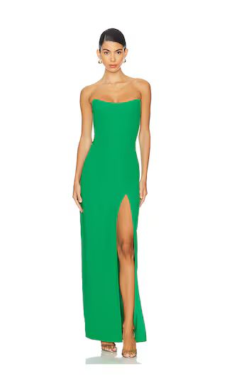 x REVOLVE Chamberlain Maxi Dress in Jungle | Revolve Clothing (Global)