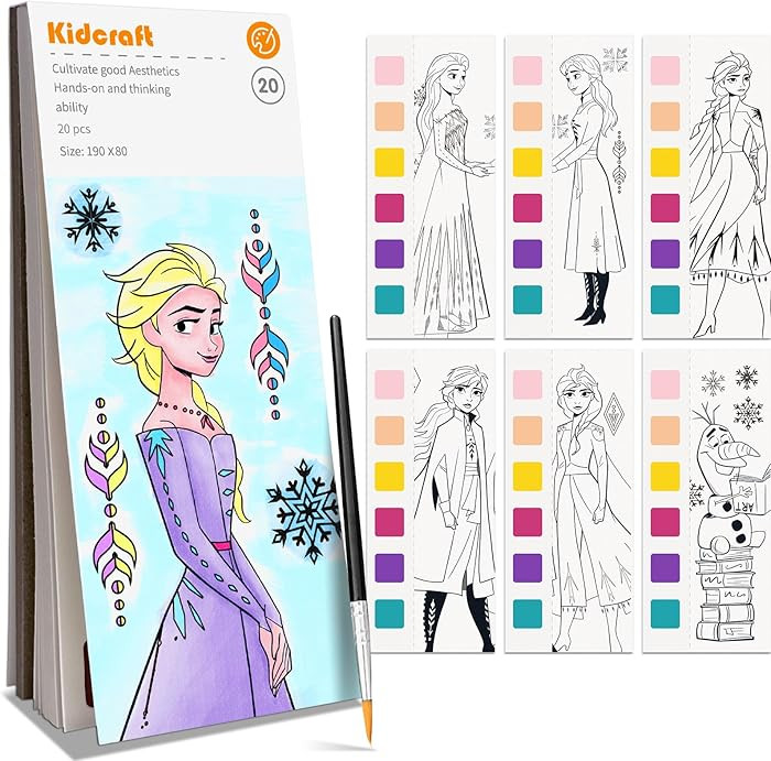 Paint with Water Coloring Books for Kids, Pocket Mess Free Watercolor Painting Kit, Arts and Craf... | Amazon (US)