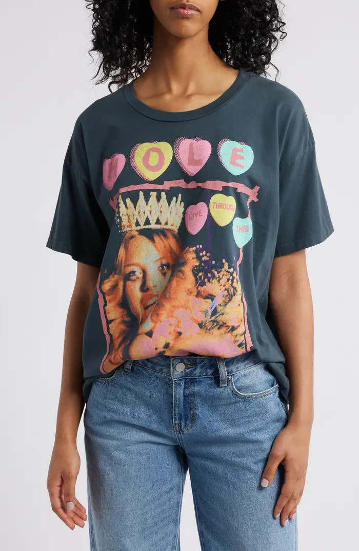 Daydreamer Hole Live Through This Cotton Graphic T-Shirt | Nordstrom | Nordstrom