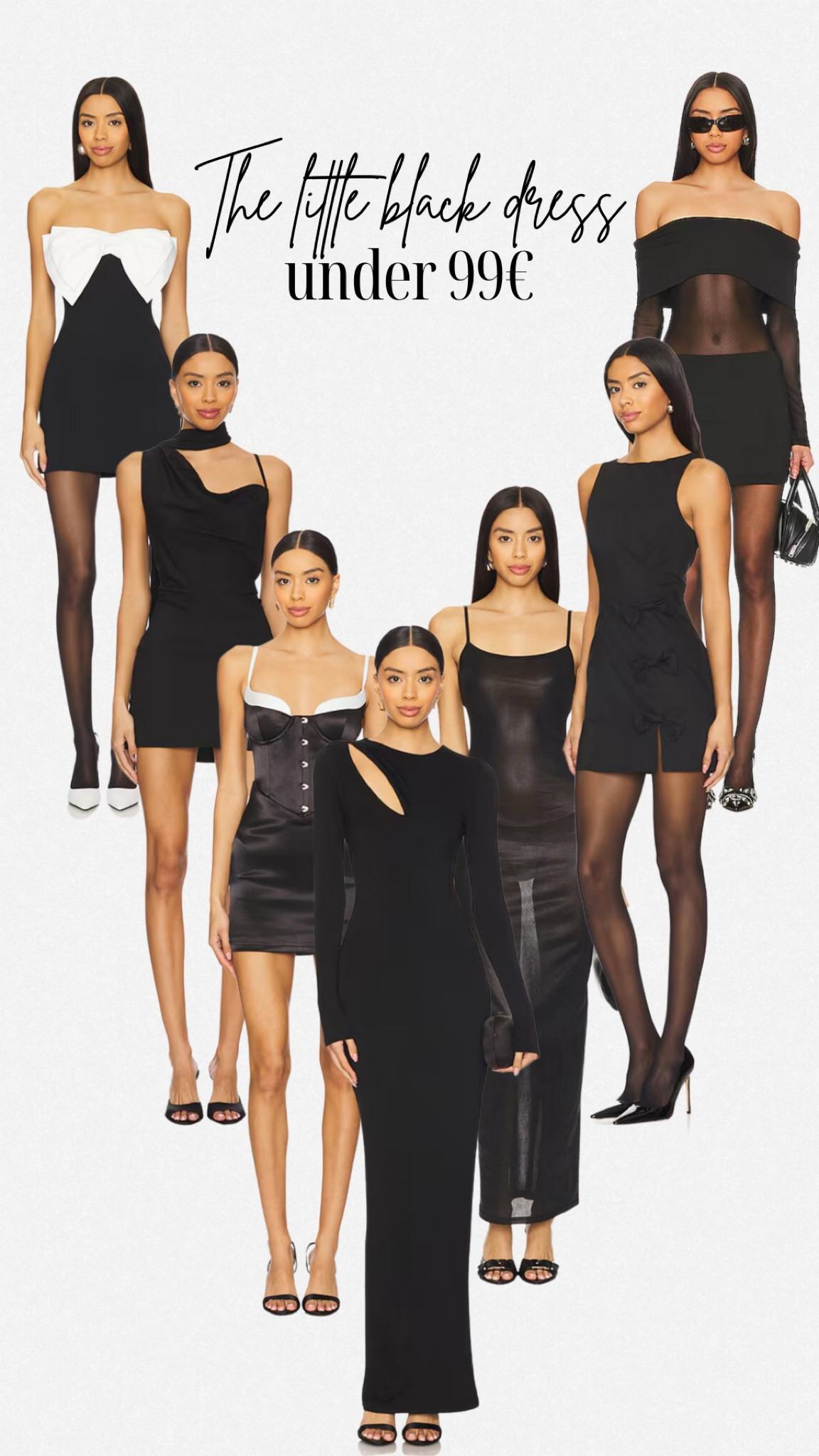 Black dress under 99€